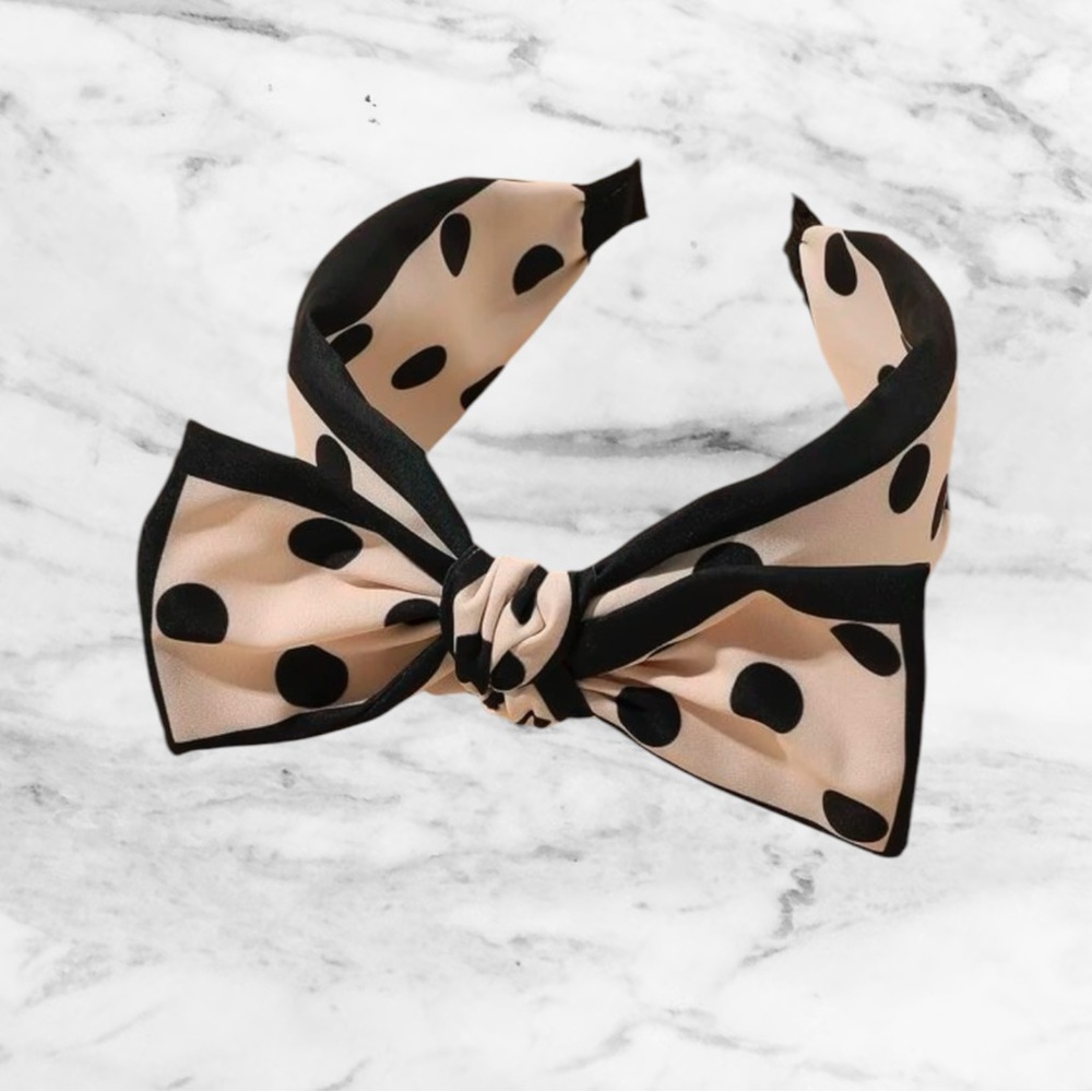 Brand New - Polka dot headband